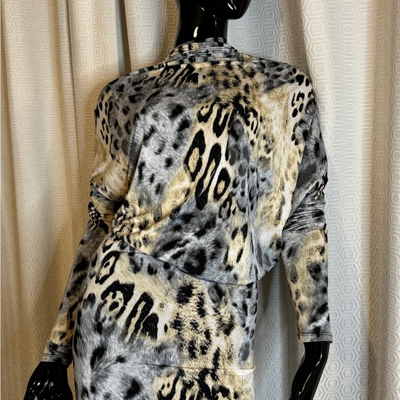 Sabora animal print long dress - Picture 3 of 5